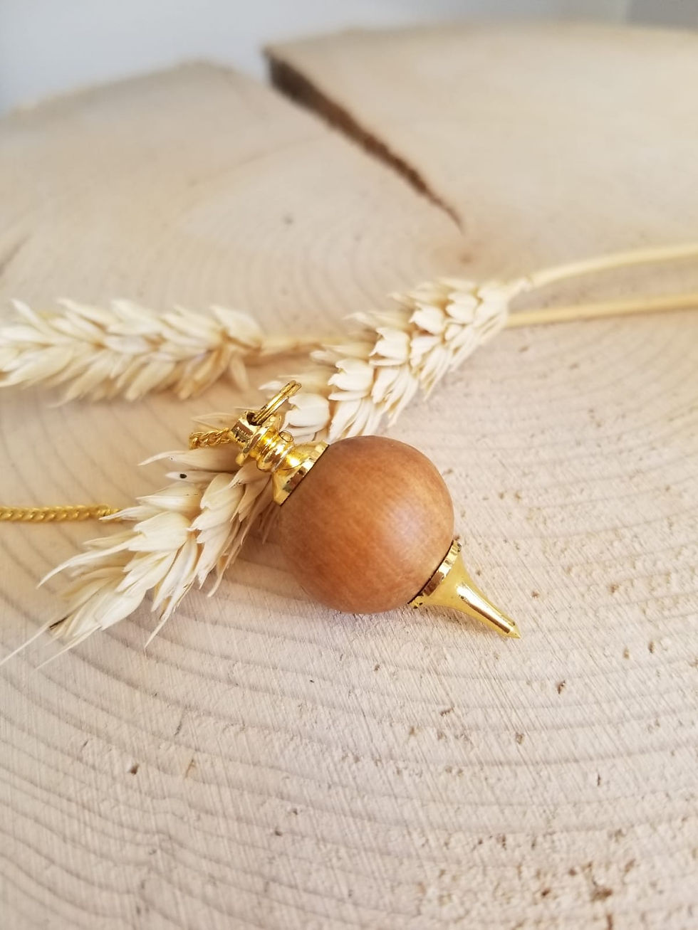 Pendule sérophodon en bois