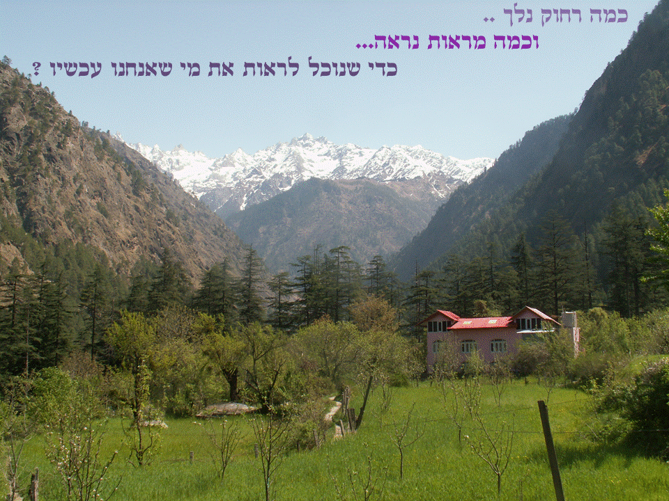 נוף פרווטי שיר דרך