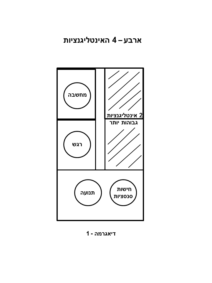 ארבע האינטליגנציות תרגום ניקול גורדייף ארץ קסם
