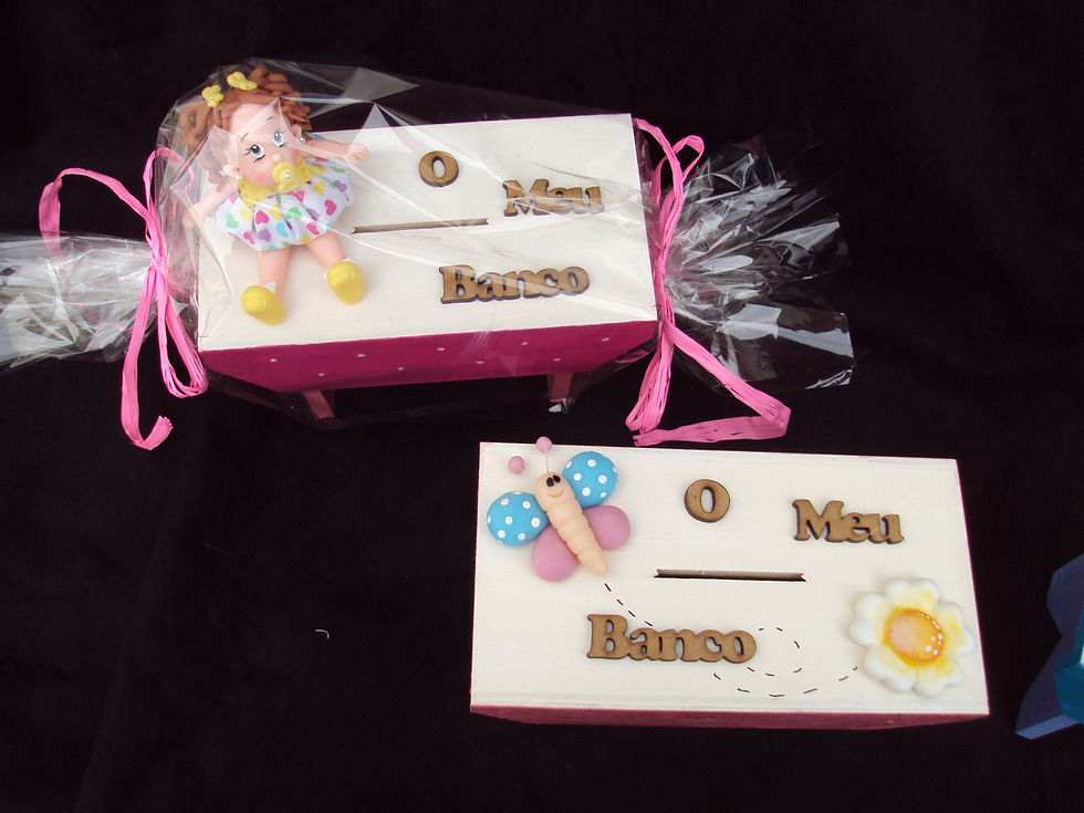 Mealheiros Boneca e Borboleta