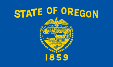 Oregon Apostille Flag Logo