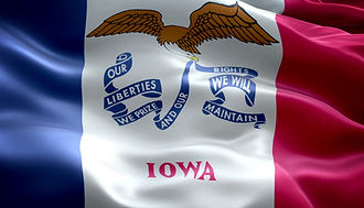Iowa Apostille Flag Logo