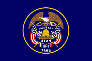 Utah Apostille Flag Logo