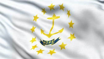 Rhode Island Apostille Flag Logo
