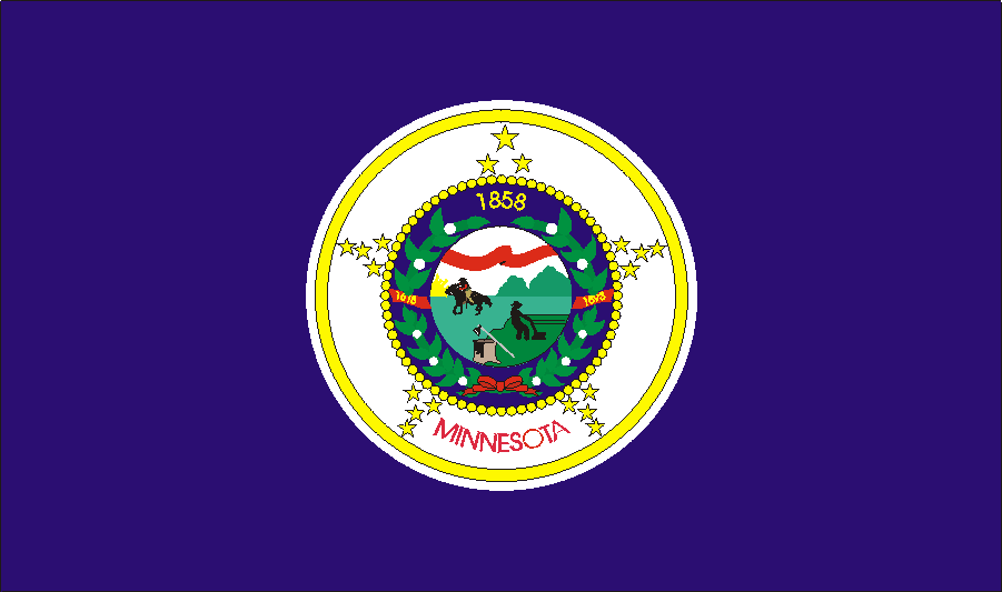 Minnesota Apostille Flag Logo