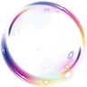 bubble graphic from logo