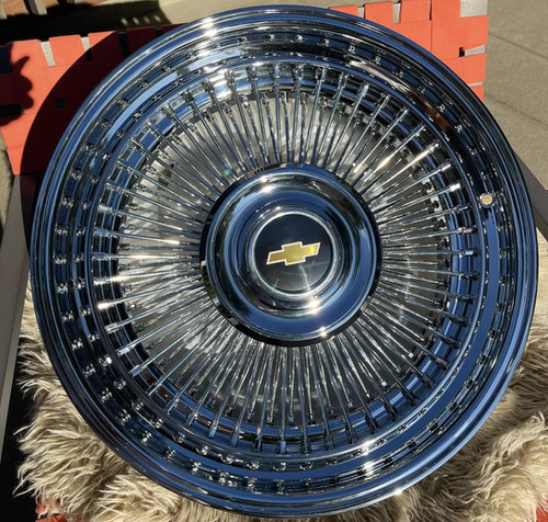 22s thru 28s Chevy Wire Wheels by 2pc with high offset | CA Custom Wheels