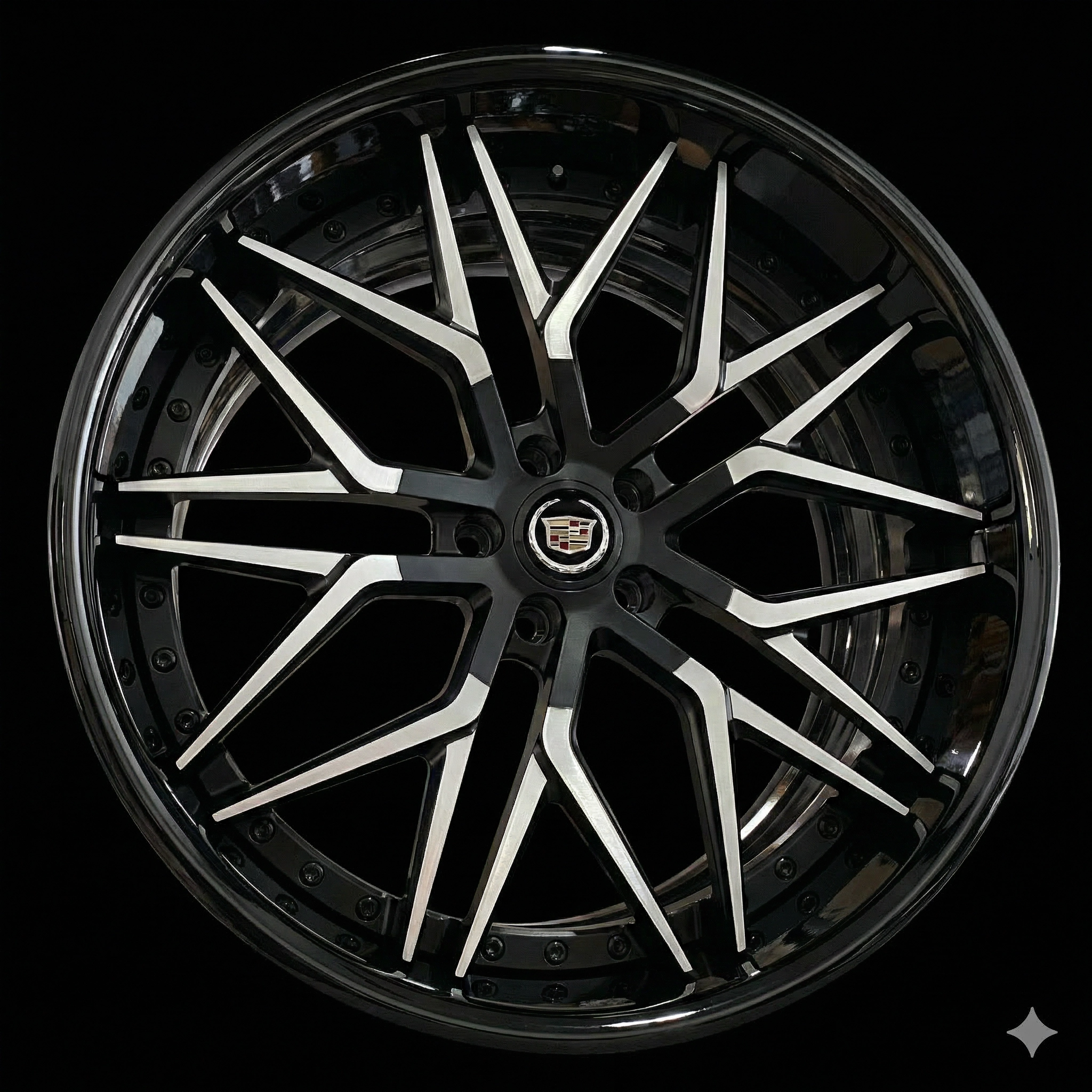 20s 22s 24s Forged 3pc - Built to Cadillac 5 lug