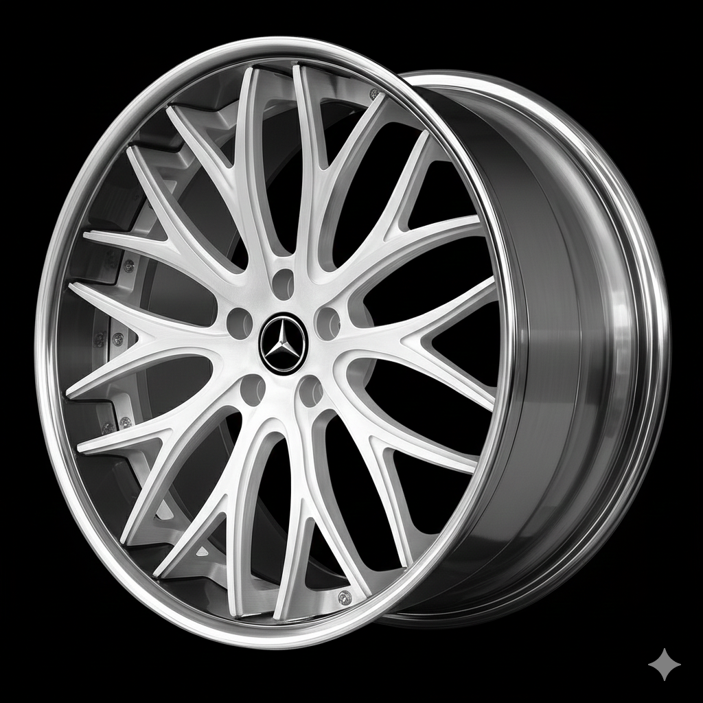 22" 24" 26" Forged 3pc built to Mercedes
