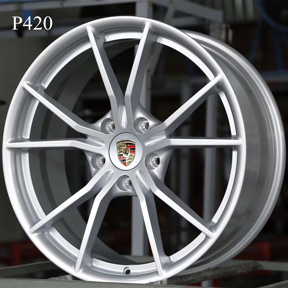 Thumbnail: 20" 21" Forged Monoblock - Built to Porsche - P420