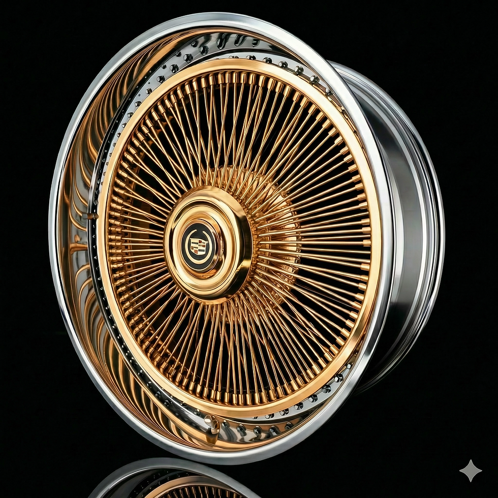 Thumbnail: 24s 26s 28s Wires by 2pc Construction Made to Cadillac Escalade