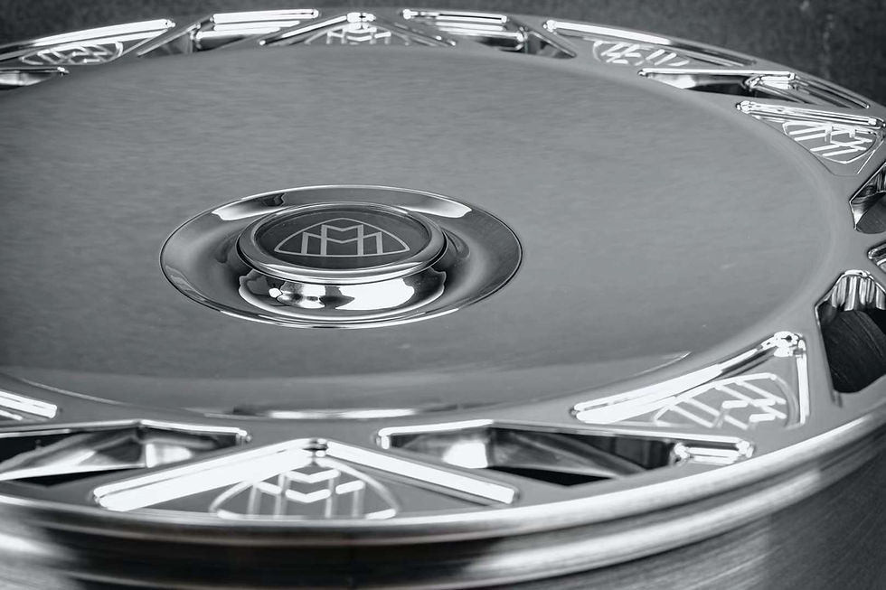 Thumbnail: 22" 24" Forged Monoblock Mercedes M104 Super Polished