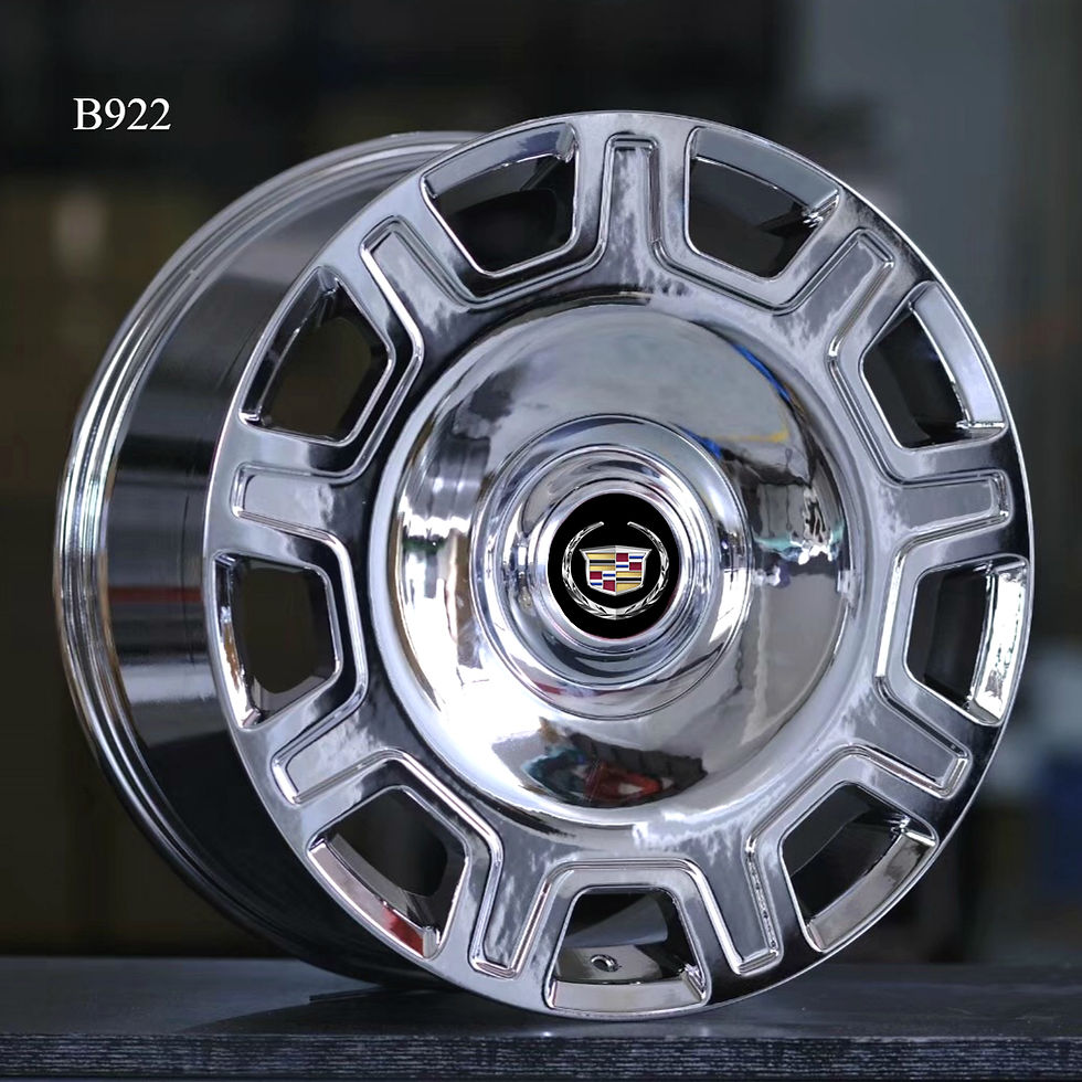 20" 22" 24" Forged Monoblock Cadillac B922 Chrome