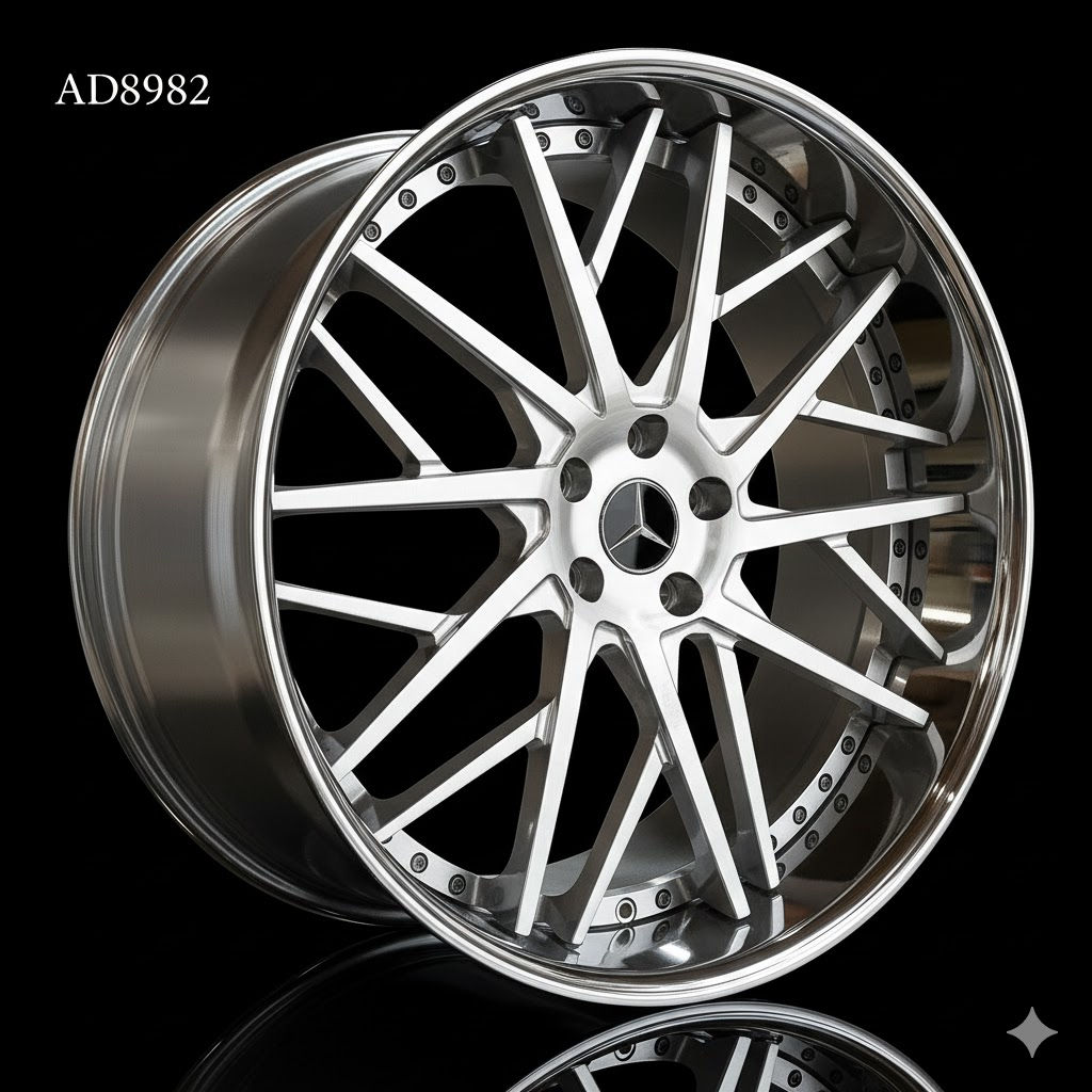 21" 22" 24" Forged 3pc built to Mercedes