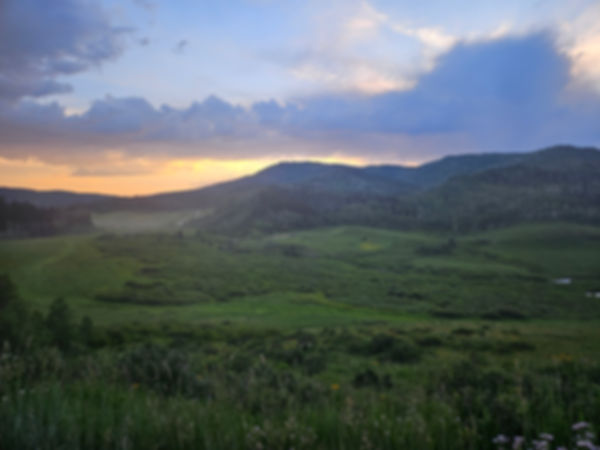 Poster of Mountain Sunset