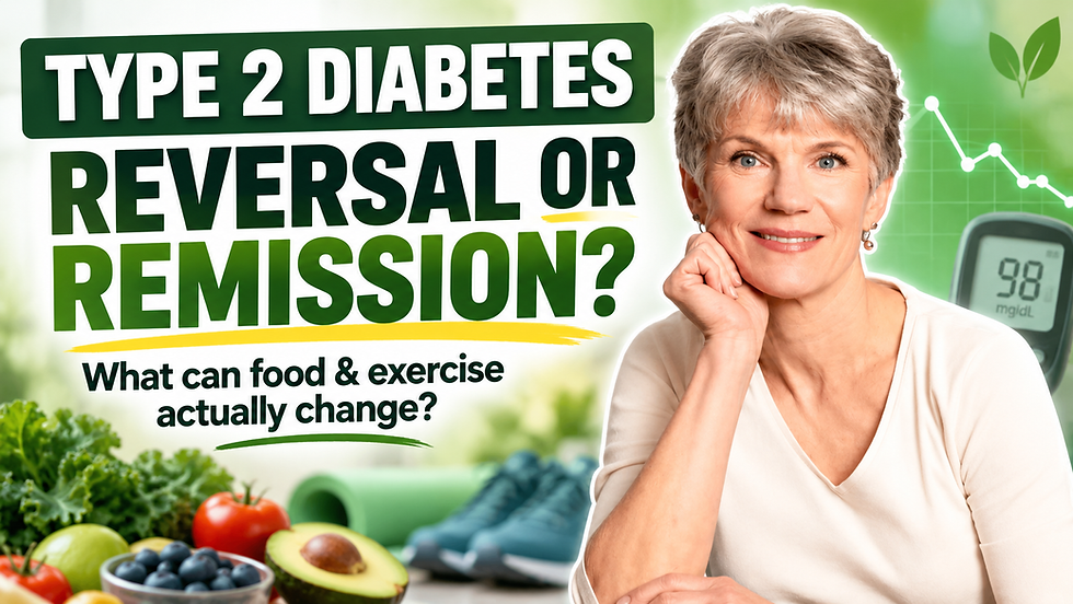 Can Type 2 Diabetes Be Reversed? Peggy Kraus on Remission, Food & Exercise
