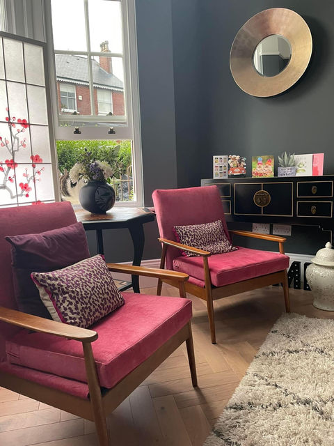 mid-century chairs transformed