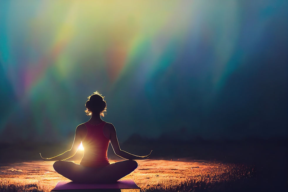 Meditation and connecting with nature are both ways to foster well-being.