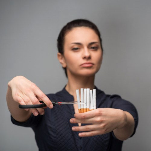 Try hypnosis to quit smoking.