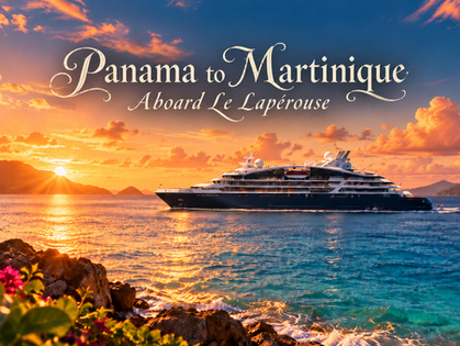 Bonjour, Caribbean! Sail Panama to Martinique in French yacht style