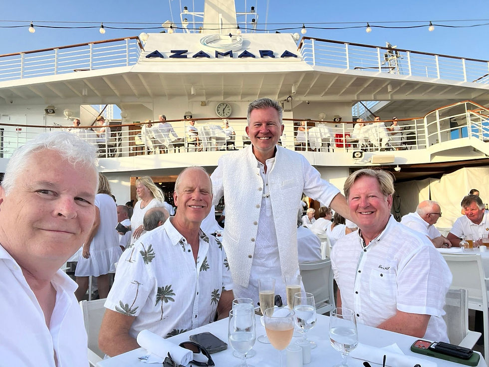 White Nights on Azamara Journey sailing the Indian Ocean cultivating Friendships, Kinships, and Allyships