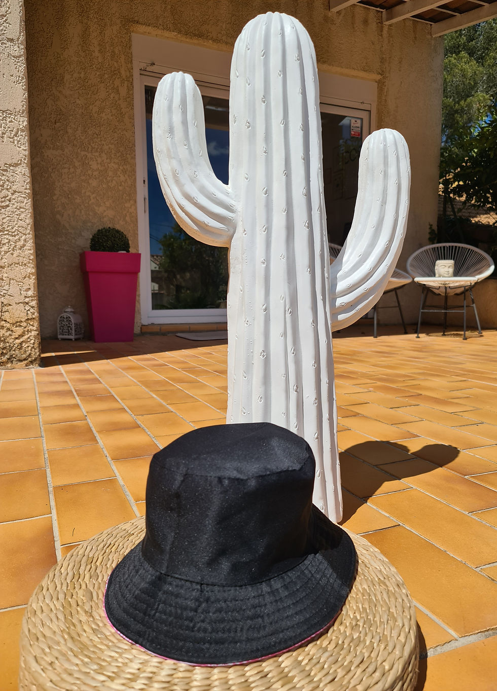 Miniature : Chapeau bob bandana réversible