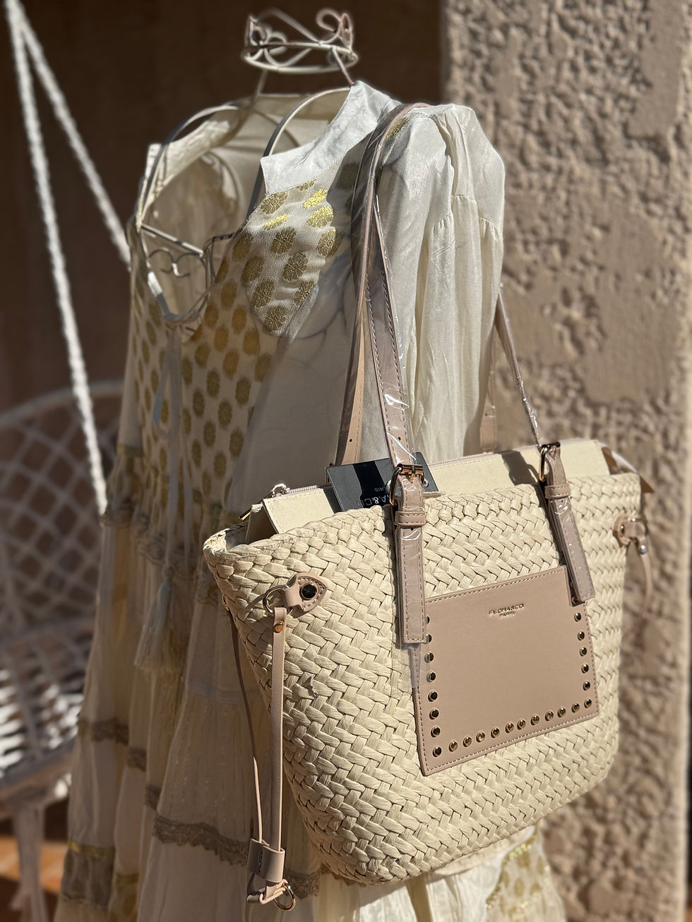 Miniature : Cabas panier avec grandes anses