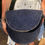 Miniature : Sac bandoulière en jute bleu marine
