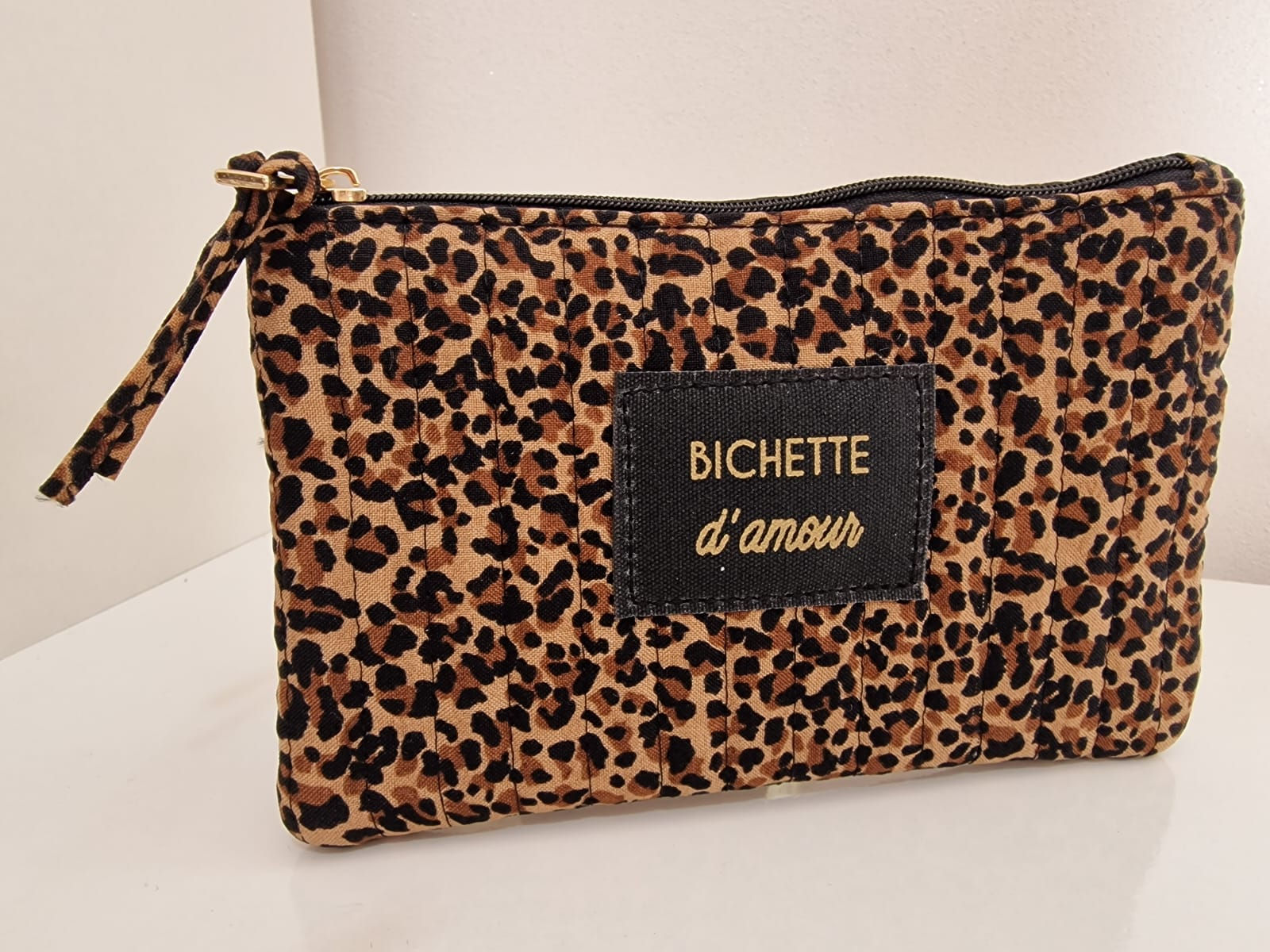 Petite pochette « léopard »