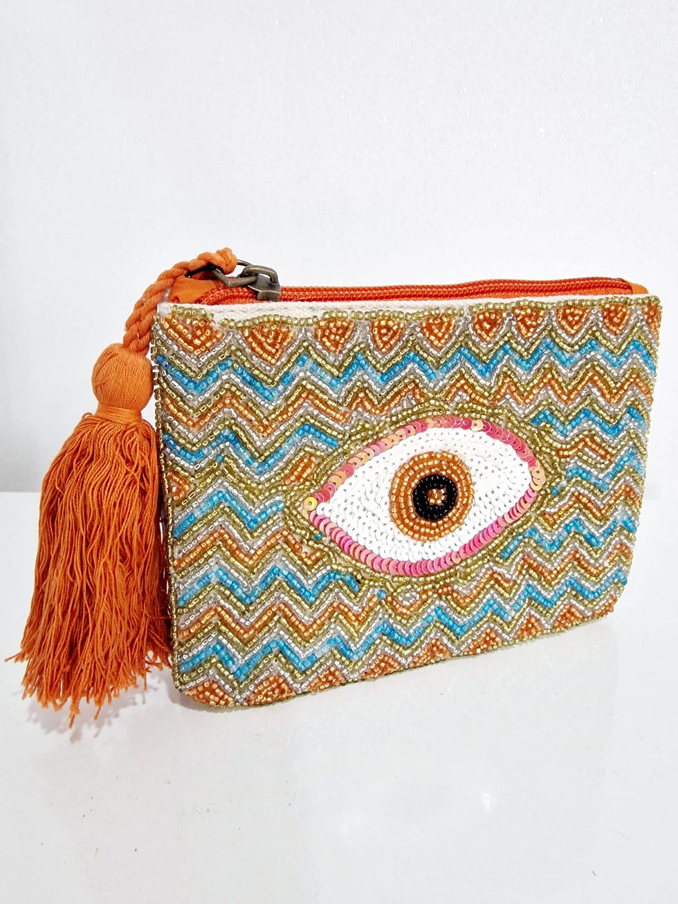 Miniature : Porte monnaie petite pochette oeil