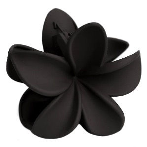 Miniature : Grosse pince à cheveux "fleur" couleur automnale 