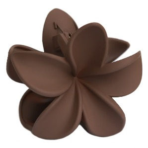 Miniature : Grosse pince à cheveux "fleur" couleur automnale 