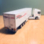 Thumbnail: Miniatuur Lewiszong Transport DAF XF (1:50 WSI)