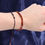 Thumbnail: Zodiac Candle With Bracelet - Fire