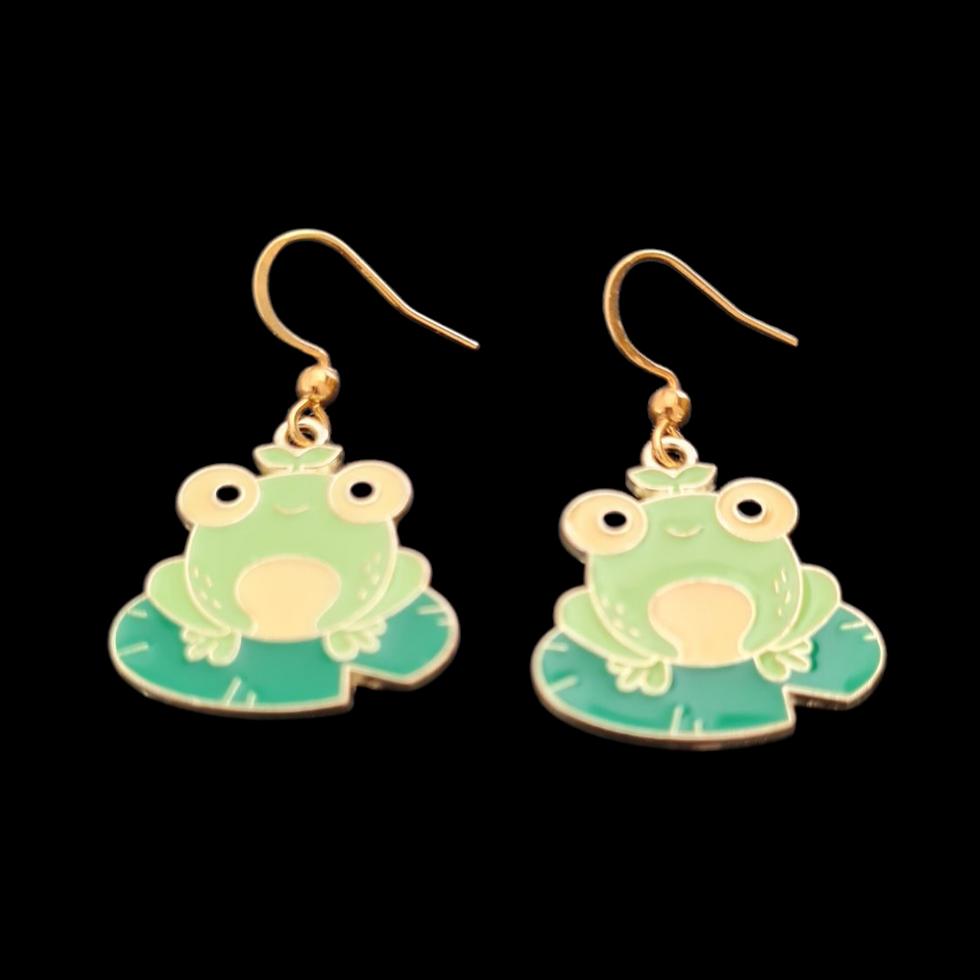 Thumbnail: Frog Earrings