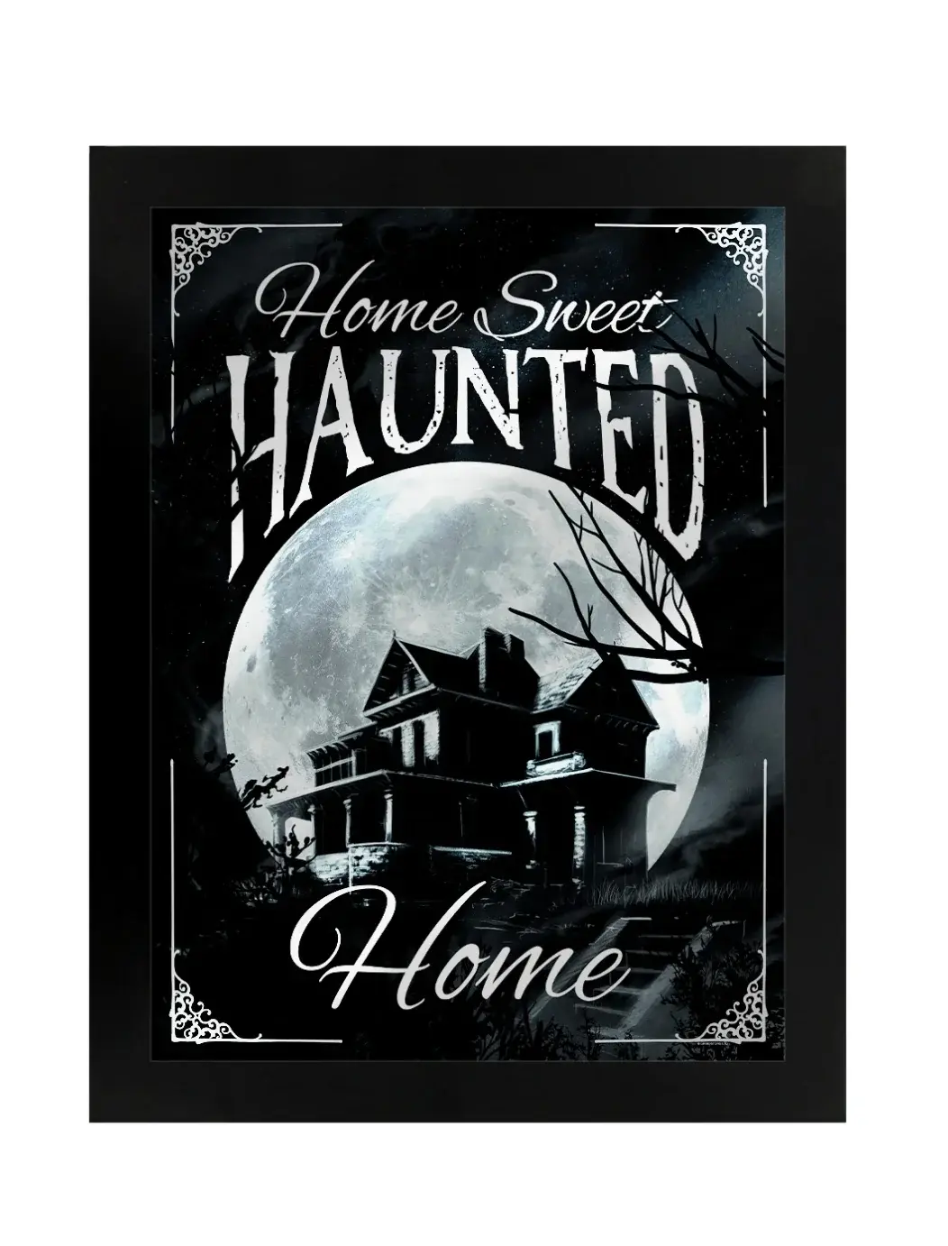 Haunted Home Mirror Print