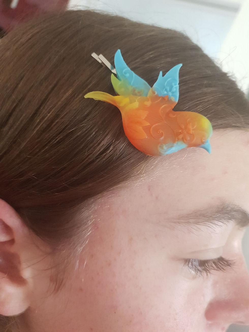 Thumbnail: Dove Hair Pin or Brooch