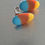 Thumbnail: Flat Stone Earrings - Clip On