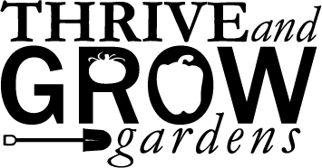 Thrive and Grow Gardens logo