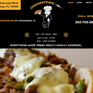 Cheesesteaks Only