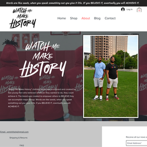 Watch Me Make History