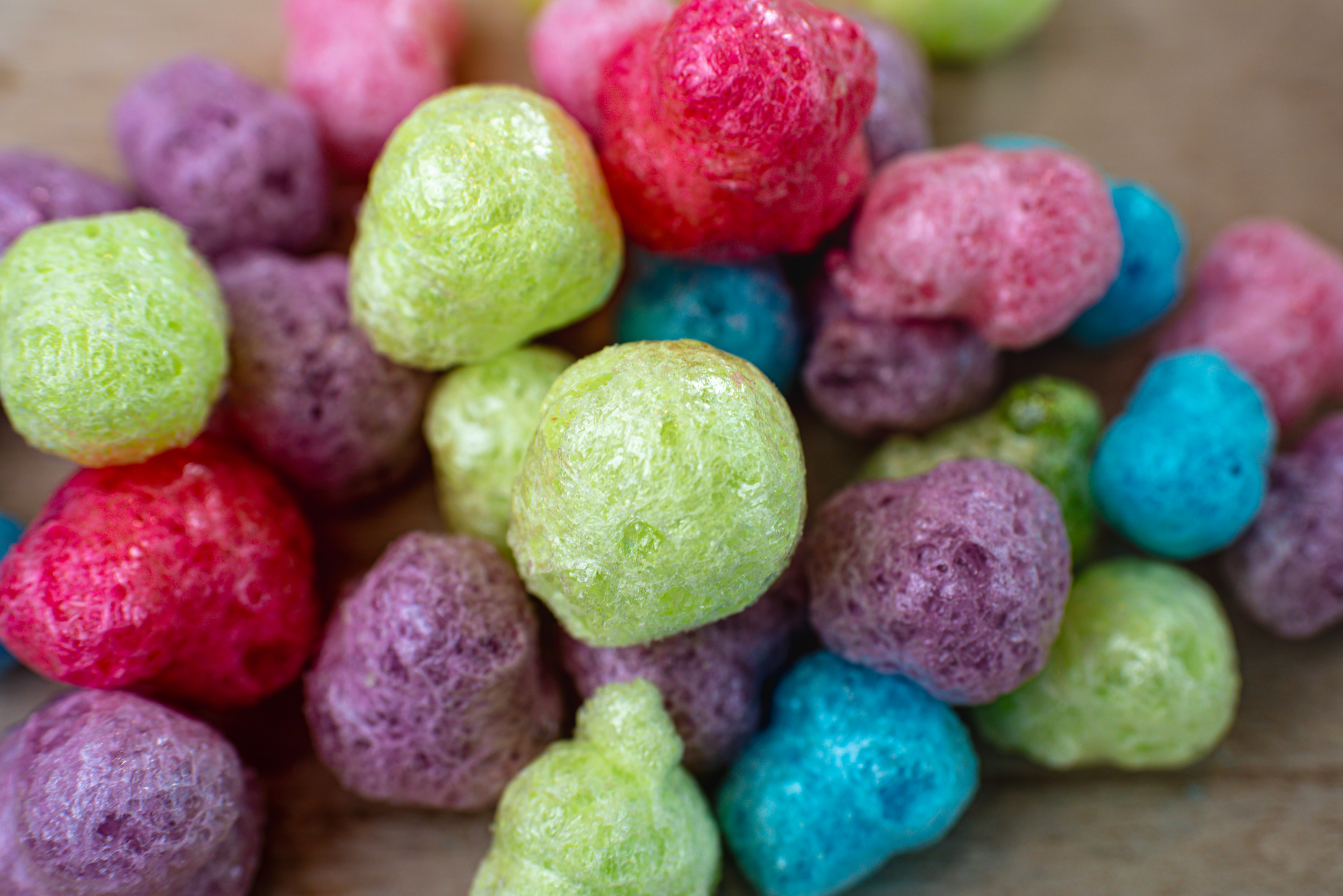 Rainbow Puffs