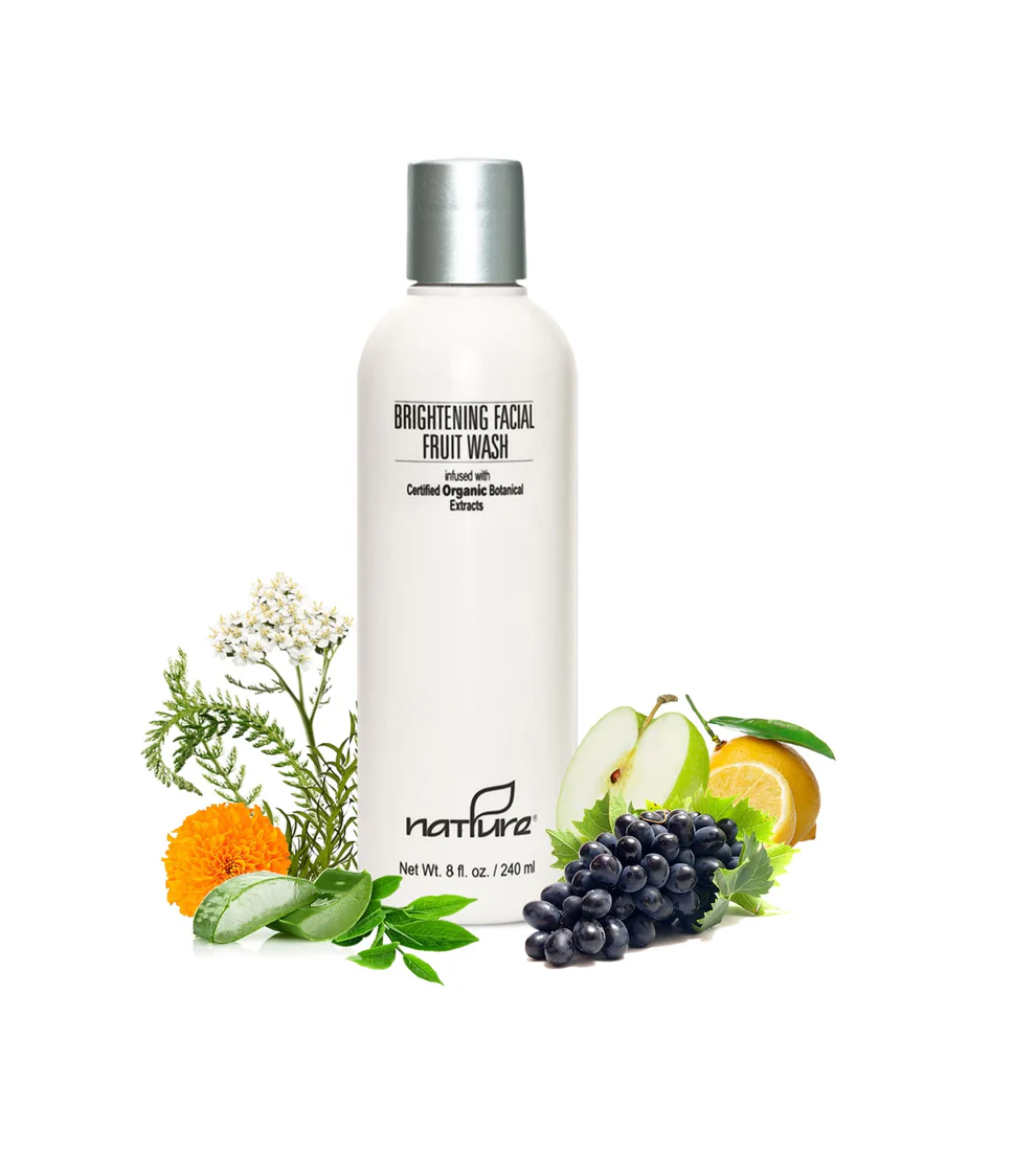 Brightening Facial Fruit Wash with AHA