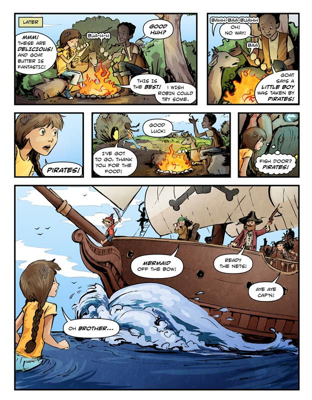 Trackers Ad Comic page 4