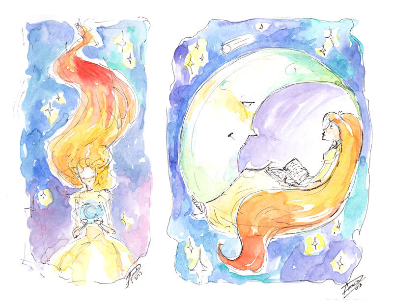 Solar Flare and Moon