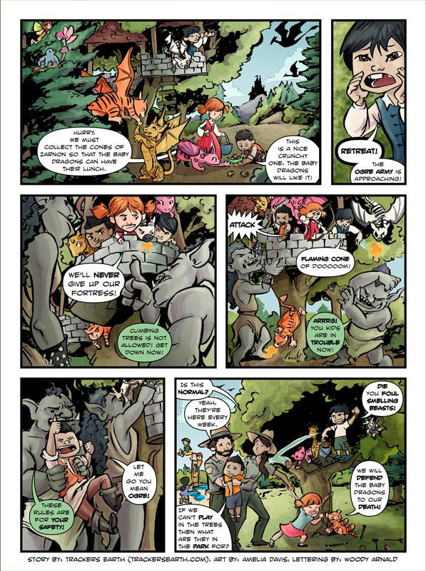 Trackers Webcomic page1