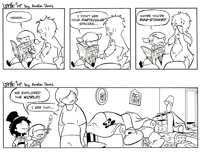 Little "m" teaser comic