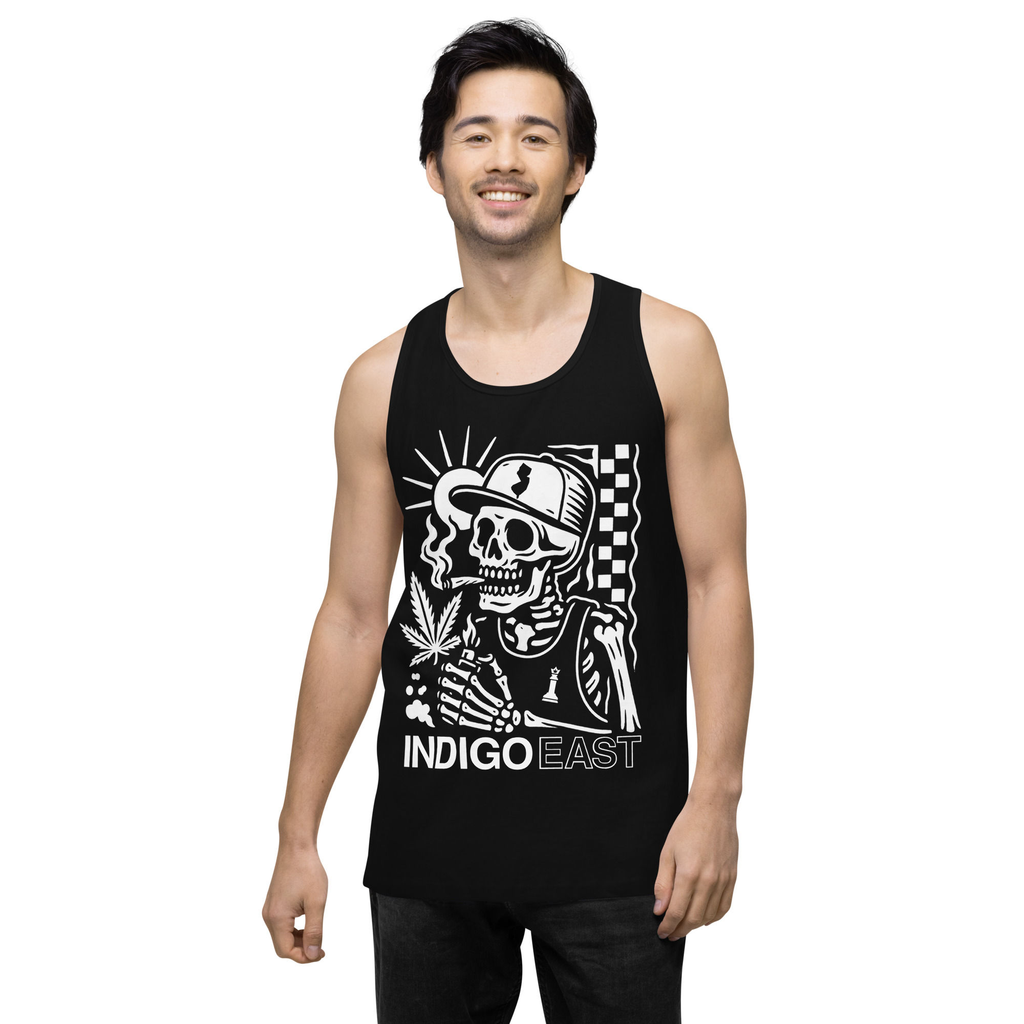 Indigo East Tank – Jersey Roots Edition