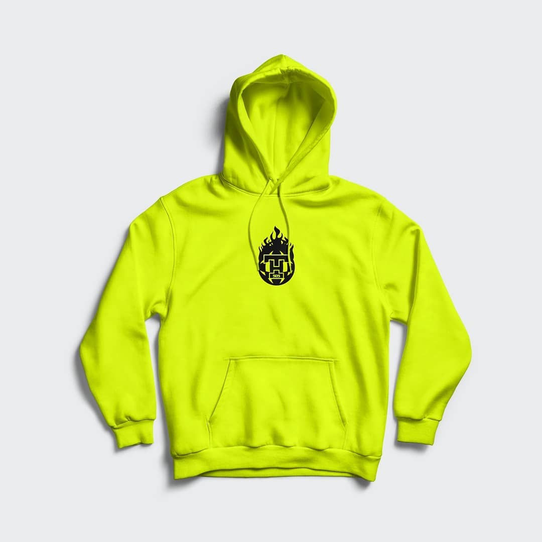 GLOBE HOODIE YELLOW