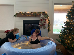 Bonnie Baker Pool Looking On